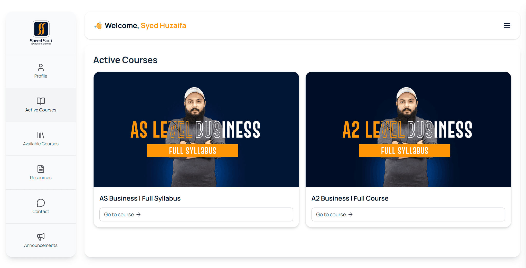 Student Dashboard